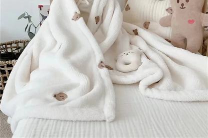 Couverture polaire pour bébé