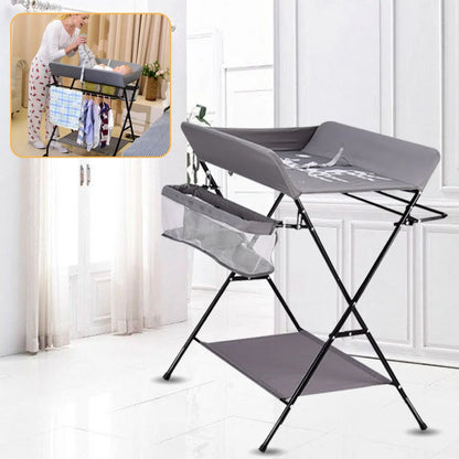Table à langer pliable avec rangements
