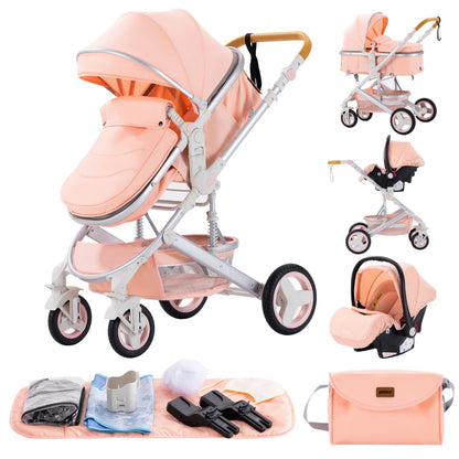 Poussette polyvalente moderne et pratique