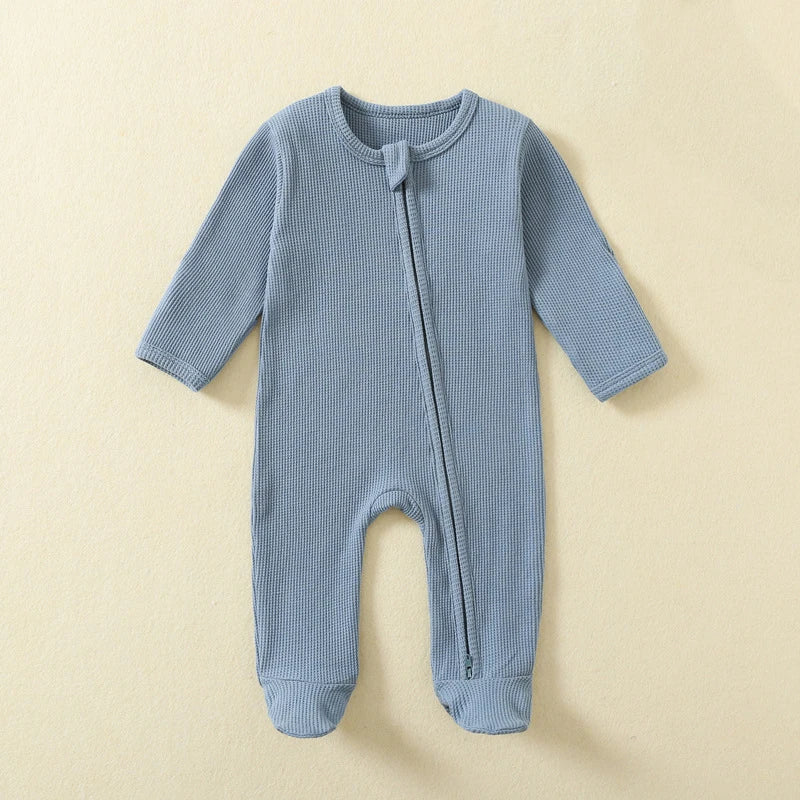 Barboteuse manches longues en coton