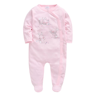 Grenouillères filles en coton