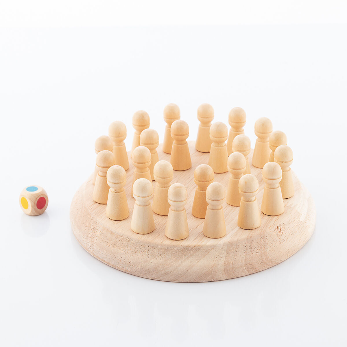Wooden Memory Chess Taeda InnovaGoods 26 Pieces-2