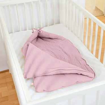 🇫🇷 Nid d'Ange en Coton Bio - Rose