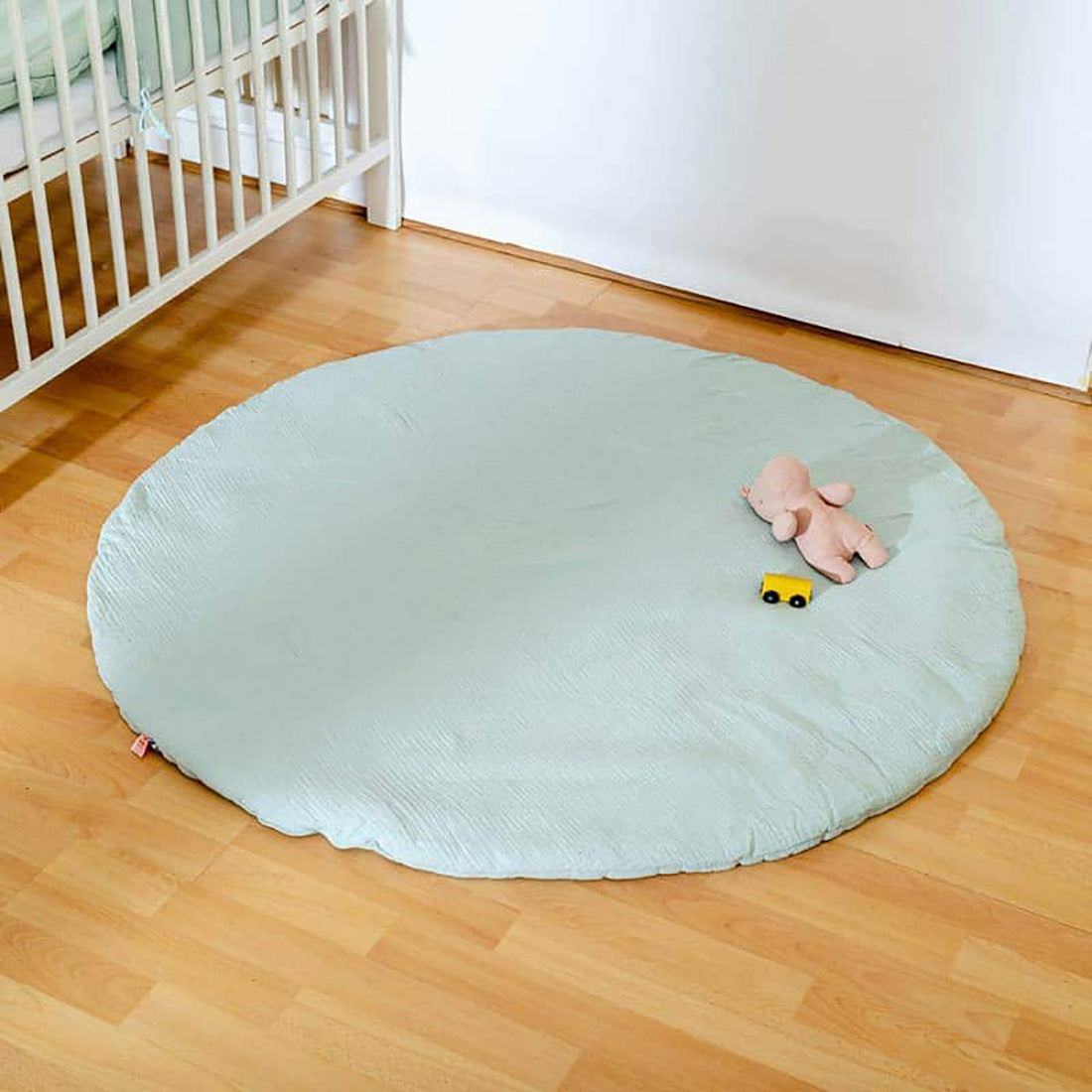 🇫🇷  Tapis d'Éveil en Coton Bio Havane - Vert