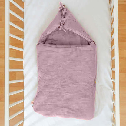🇫🇷 Nid d'Ange en Coton Bio - Rose