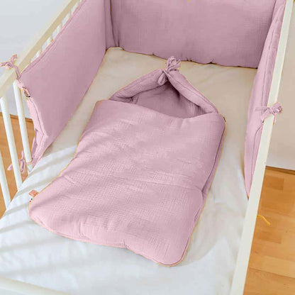 🇫🇷 Nid d'Ange en Coton Bio - Rose