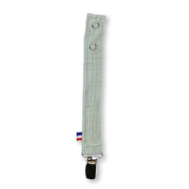 🇫🇷 Attache-Tétine en Coton Bio - Vert