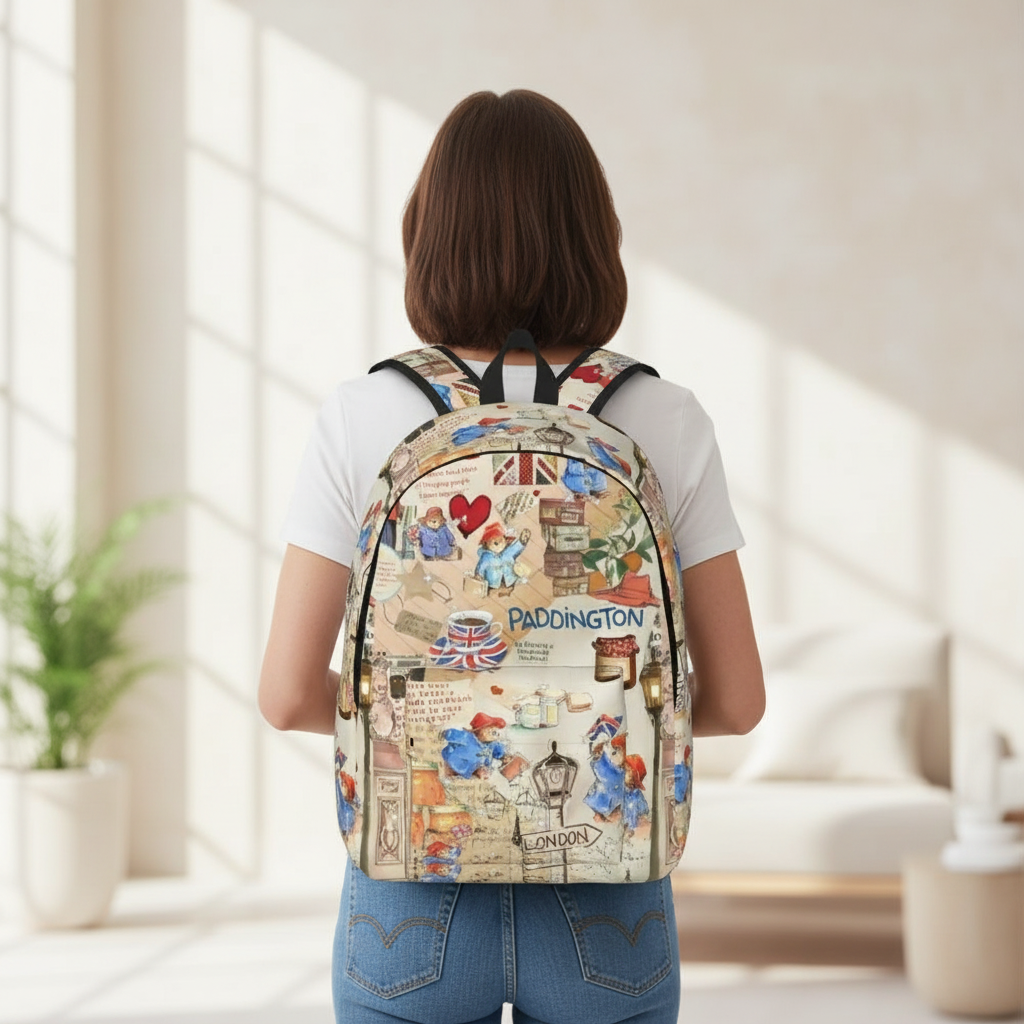 Sac à dos ours Paddington - Image lifestyle