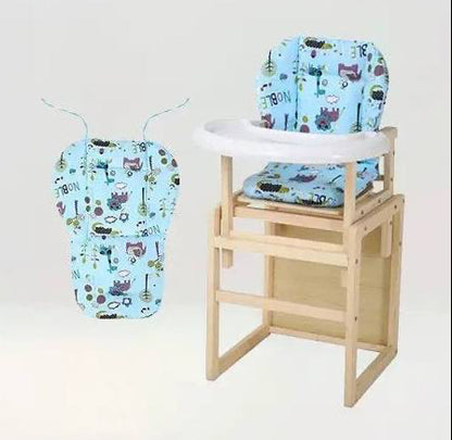 Coussin pour chaise haute et poussette animaux de la savane